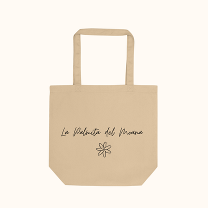 Tote Bag Bio Beige Vahinémoea imprimé recto/verso